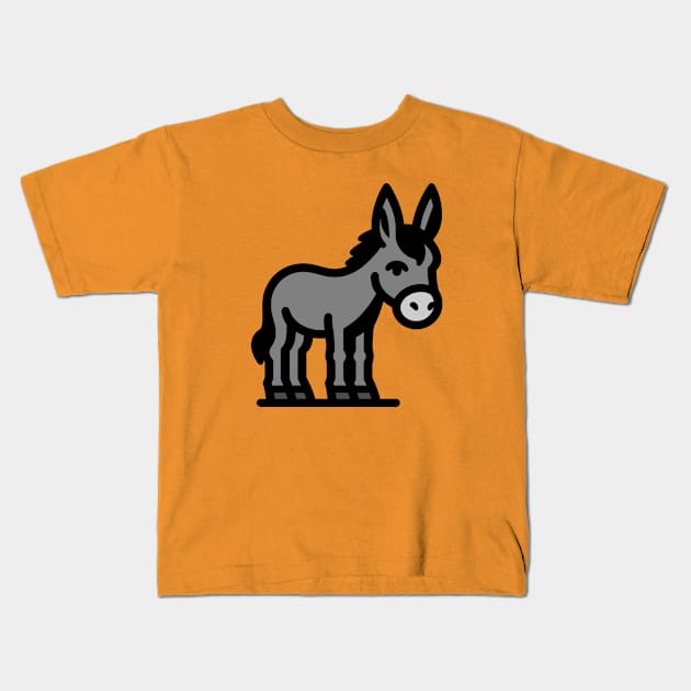 Donkey Kids T-Shirt by KayBee Gift Shop